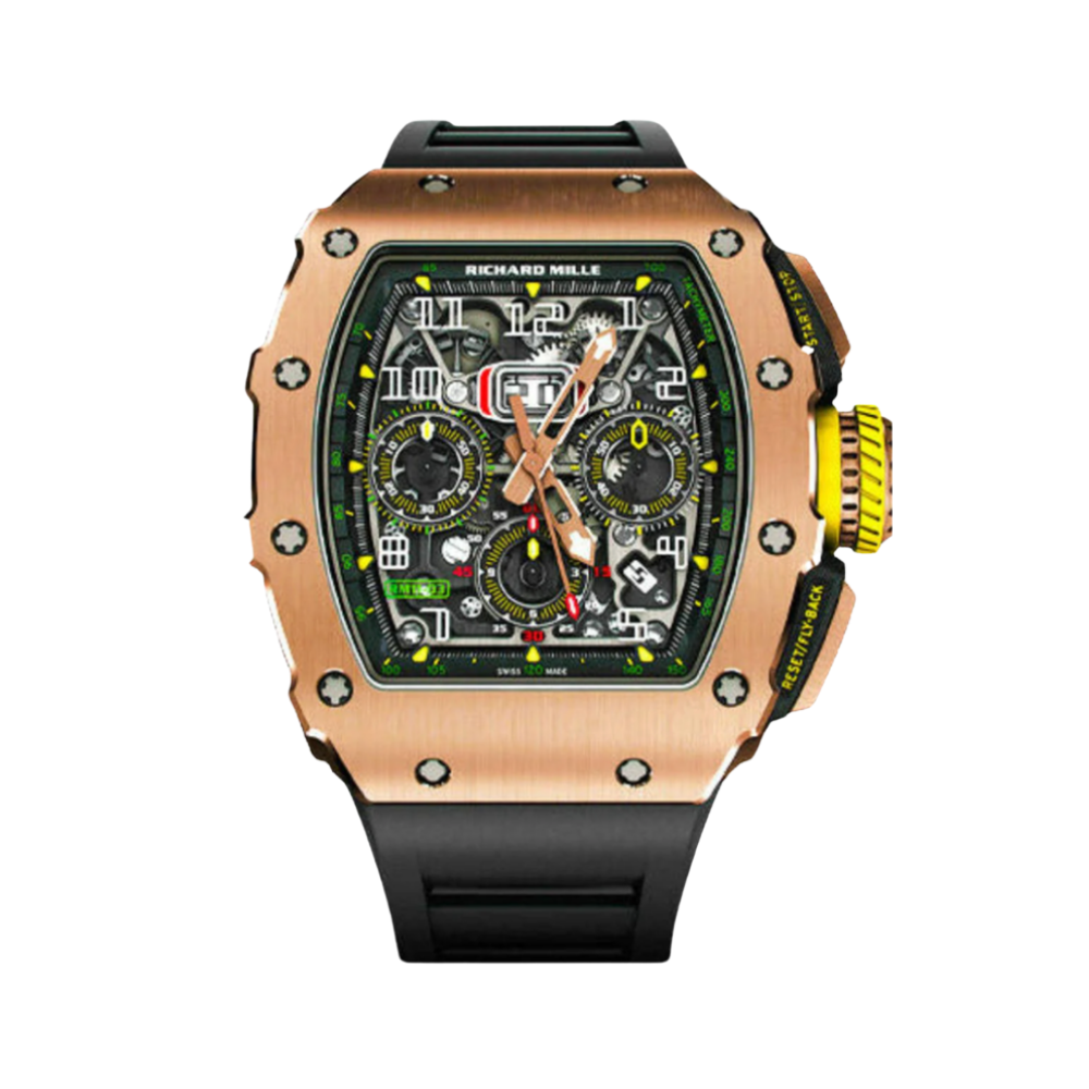 Richard Mille RM 11-03 Full Rose Gold Luxury Designer Watch - Image 2