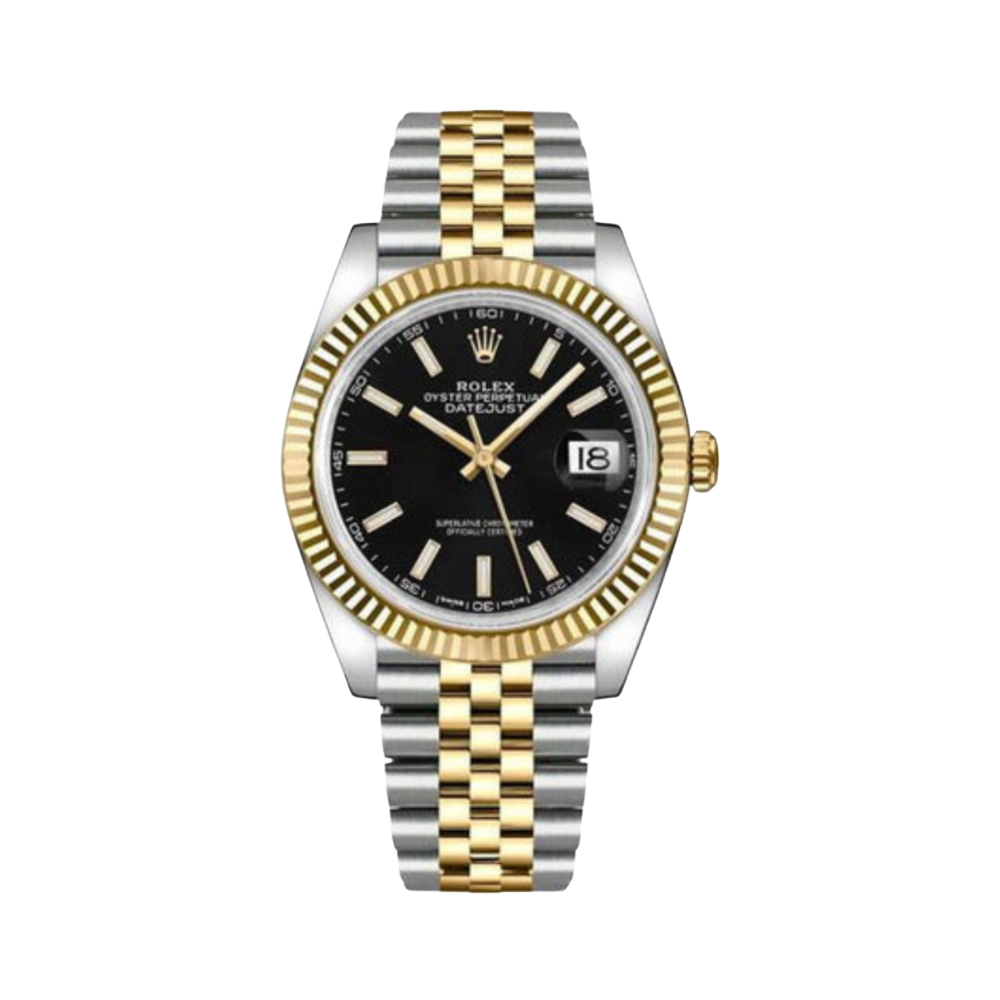 Rolex Datejust 41 Black Dial Luxury Designer Watch - Image 2