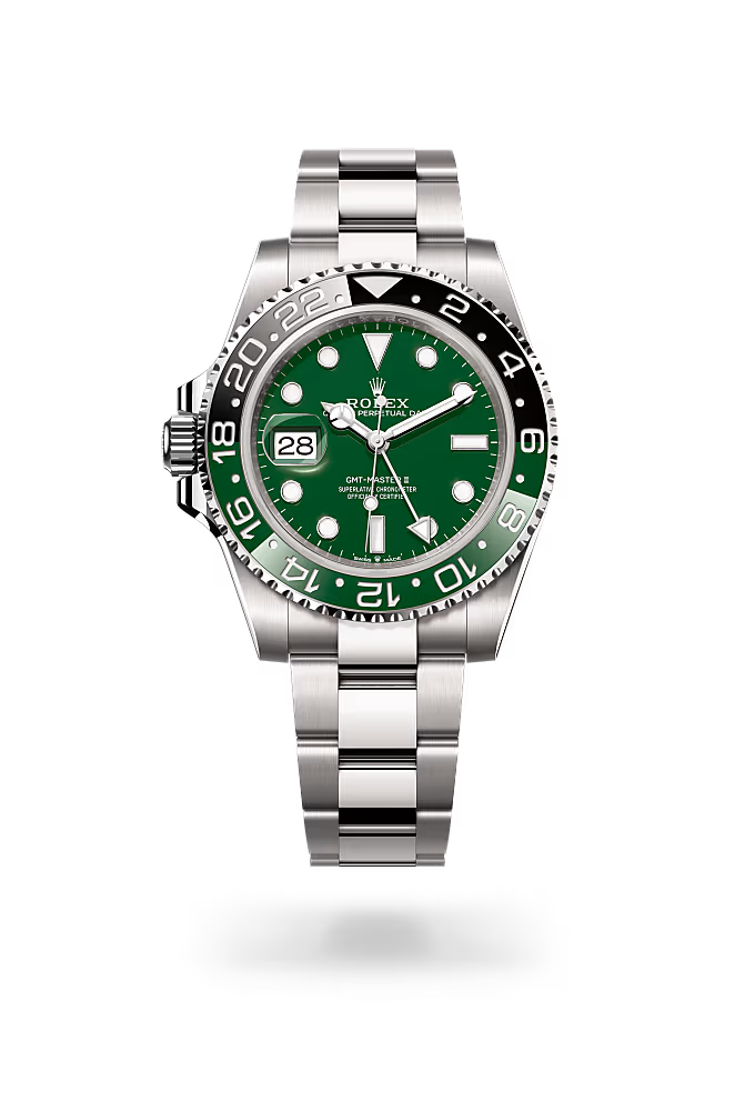 Rolex GMT-Master II Luxury Designer Watch - 18 White Gold 126729vtnr