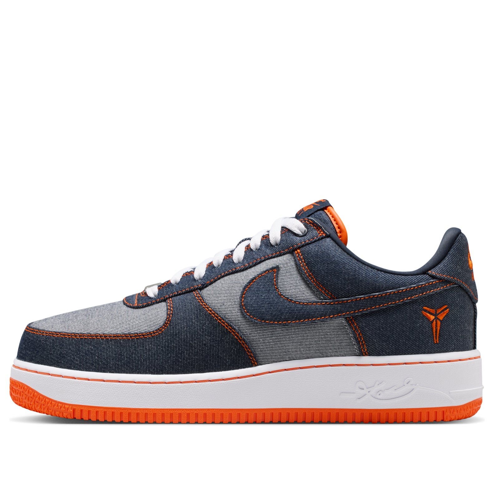 main-square_09b79736-165e-4b22-a254-0eaf651eb0f5 Nike Air Force 1 لو Protro 'Kobe Bryant Denim Obsidian Safety Orange' - Image 1