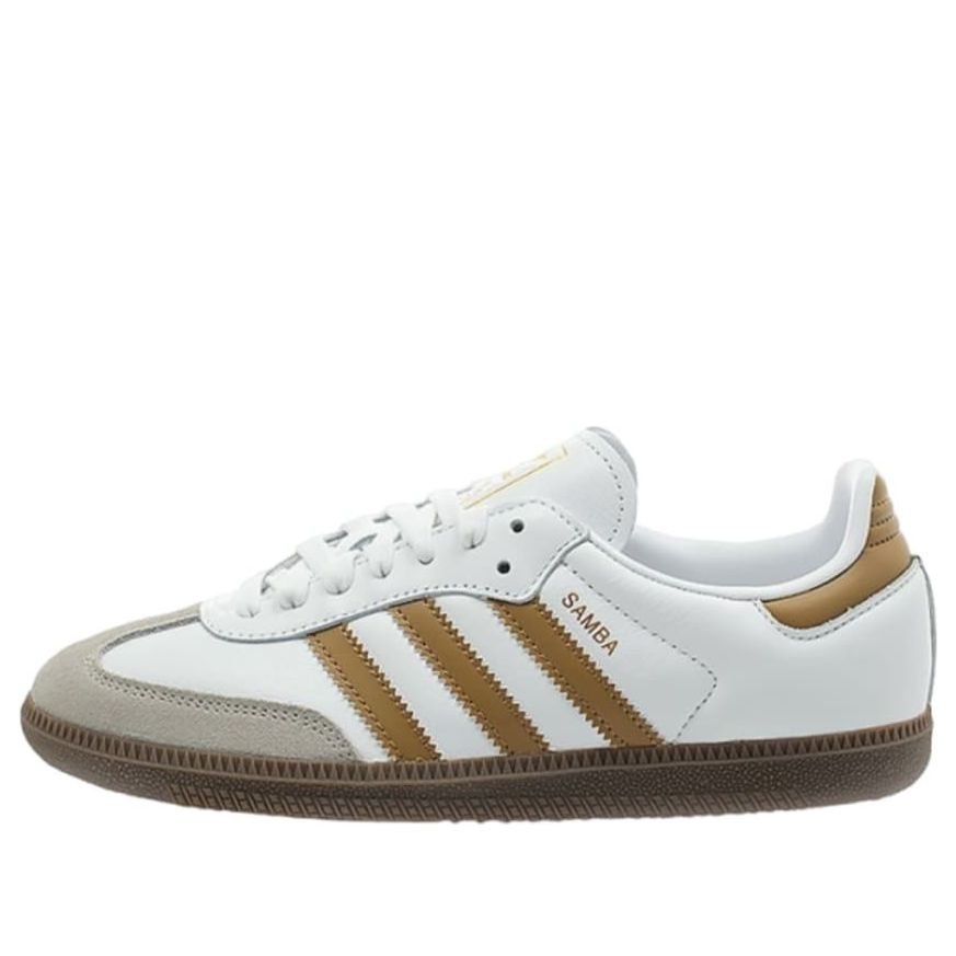 main-square_0cedde81-ddfa-4063-ad15-a3959a2f4e7b adidas Samba OG 'Cloud White Brown Desert' JH8796 - Image 1
