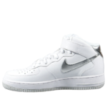 Nike Air Force 1 ميد '07 'White Silver'