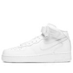 Nike Air Force 1 ميد '07 'Triple White'