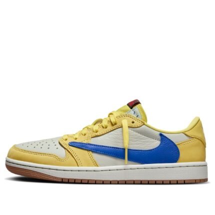 (نسائي) Air Jordan 1 ريترو لو OG SP x Travis Scott 'Canary'