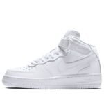 (جي إس) Nike Air Force 1 ميد 'Triple White'