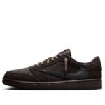 Air Jordan 1 Retro لو OG SP x Travis Scott 'Velvet Brown'