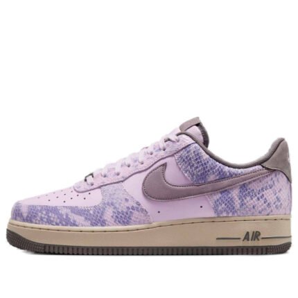 Nike Air Force 1 لو 'Purple Snakeskin'