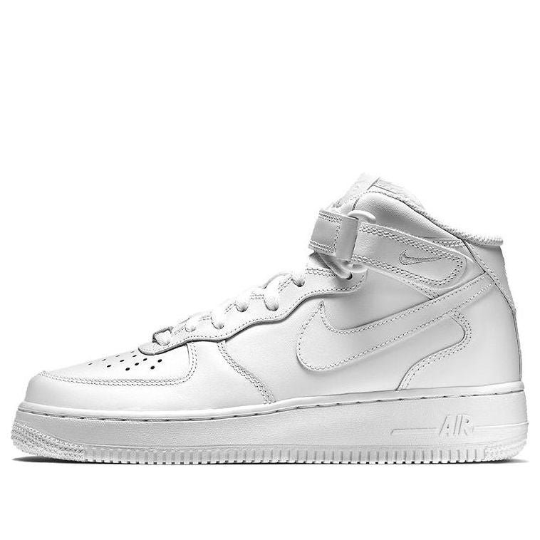main-square_c67220ec-3d7a-4939-b75f-13c79f75a24b (نسائي) Nike Air Force 1 ميد 07 جلد 'Triple White' - Image 1