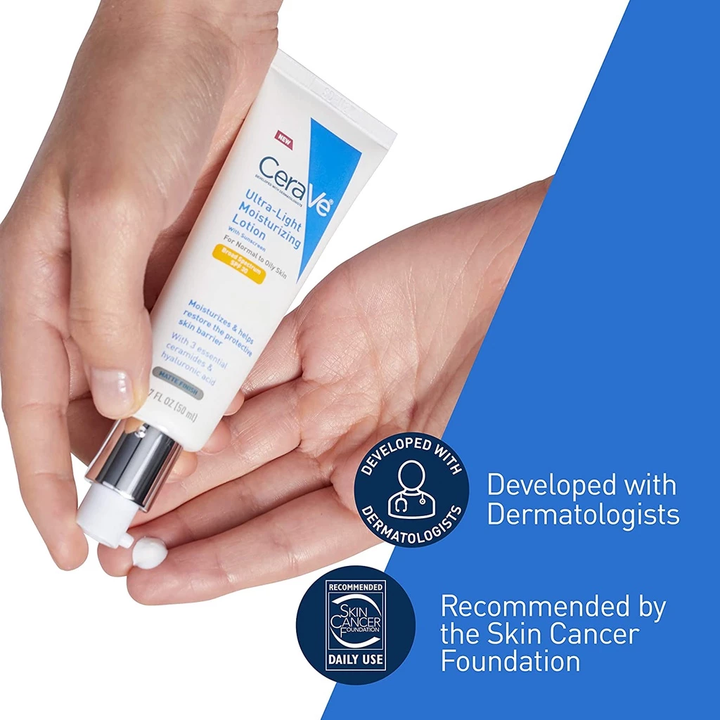 Cerave Ultra-Light Moisturizing Lotion SPF 30, 50ml - Image 6