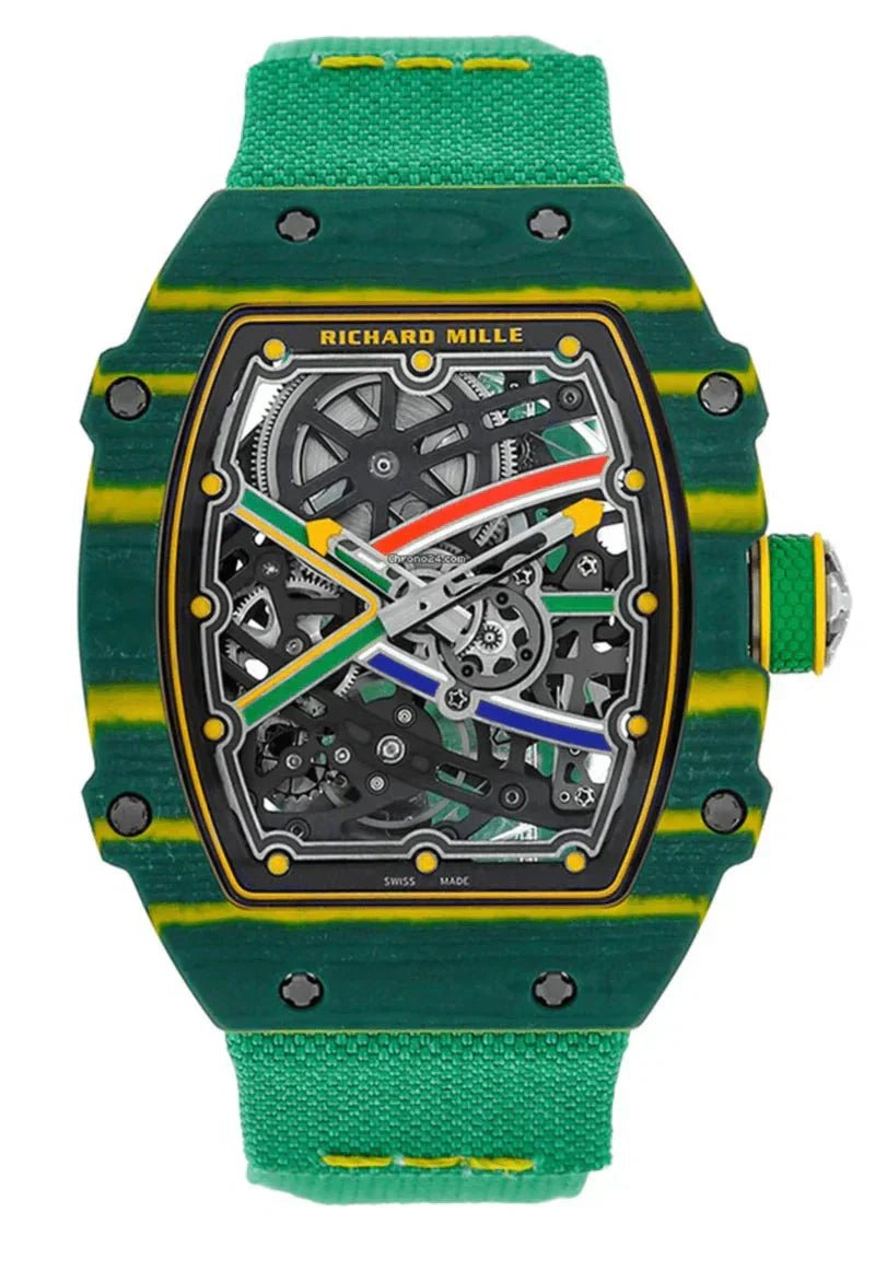 Richard Mille 67-02 Green High Luxury Designer Watch