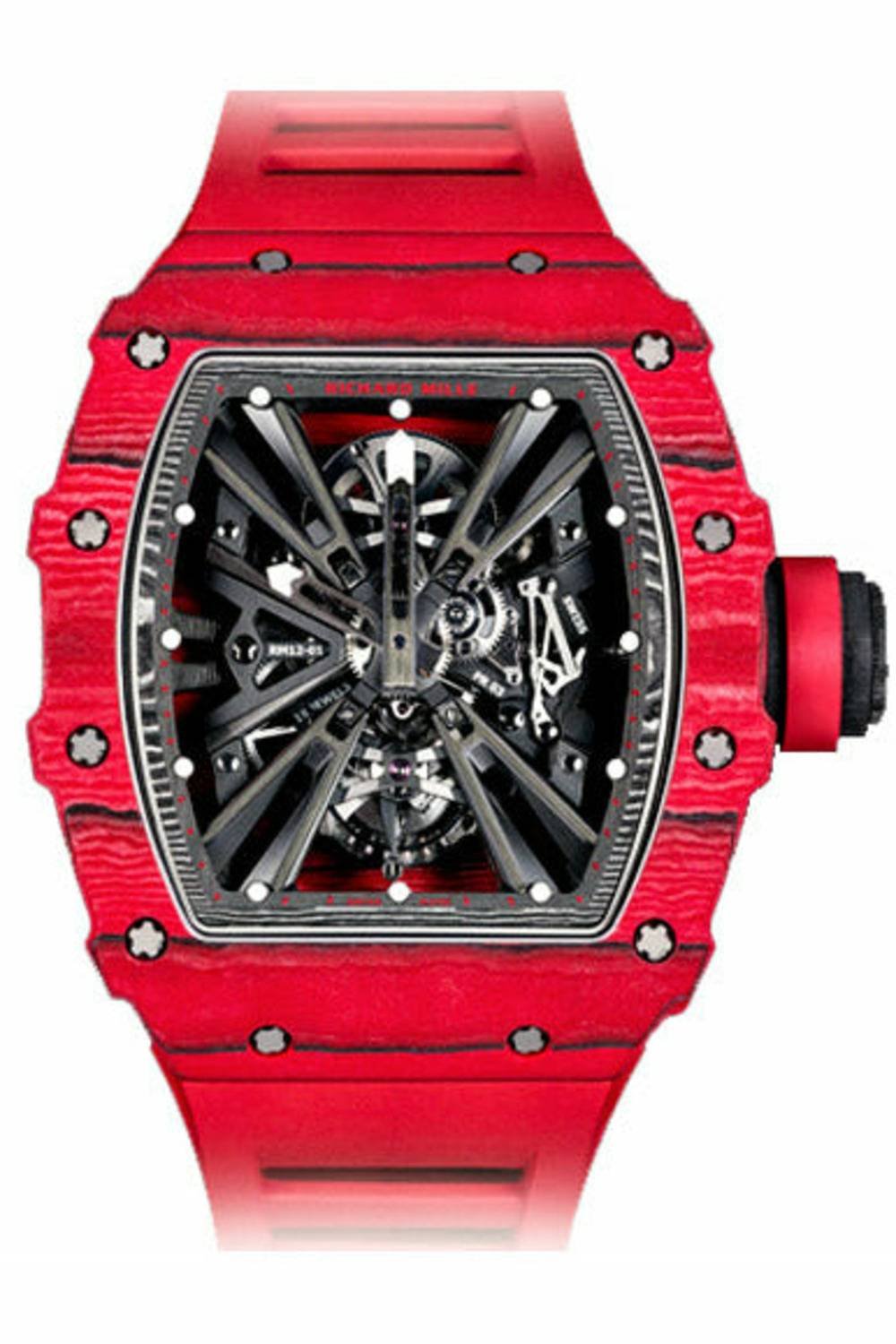 Richard Mille RM-012 Red Ntpt Luxury Designer Watch