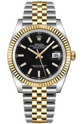 Rolex Datejust 41 Black Dial Luxury Designer Watch