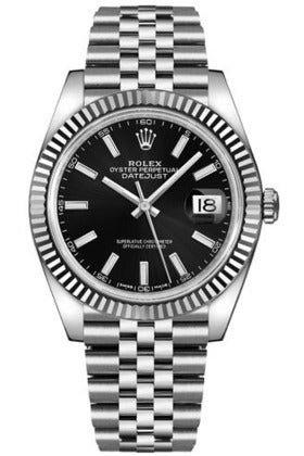 Rolex Datejust 41 Black Dial Luxury Designer Watch - 126334 0018