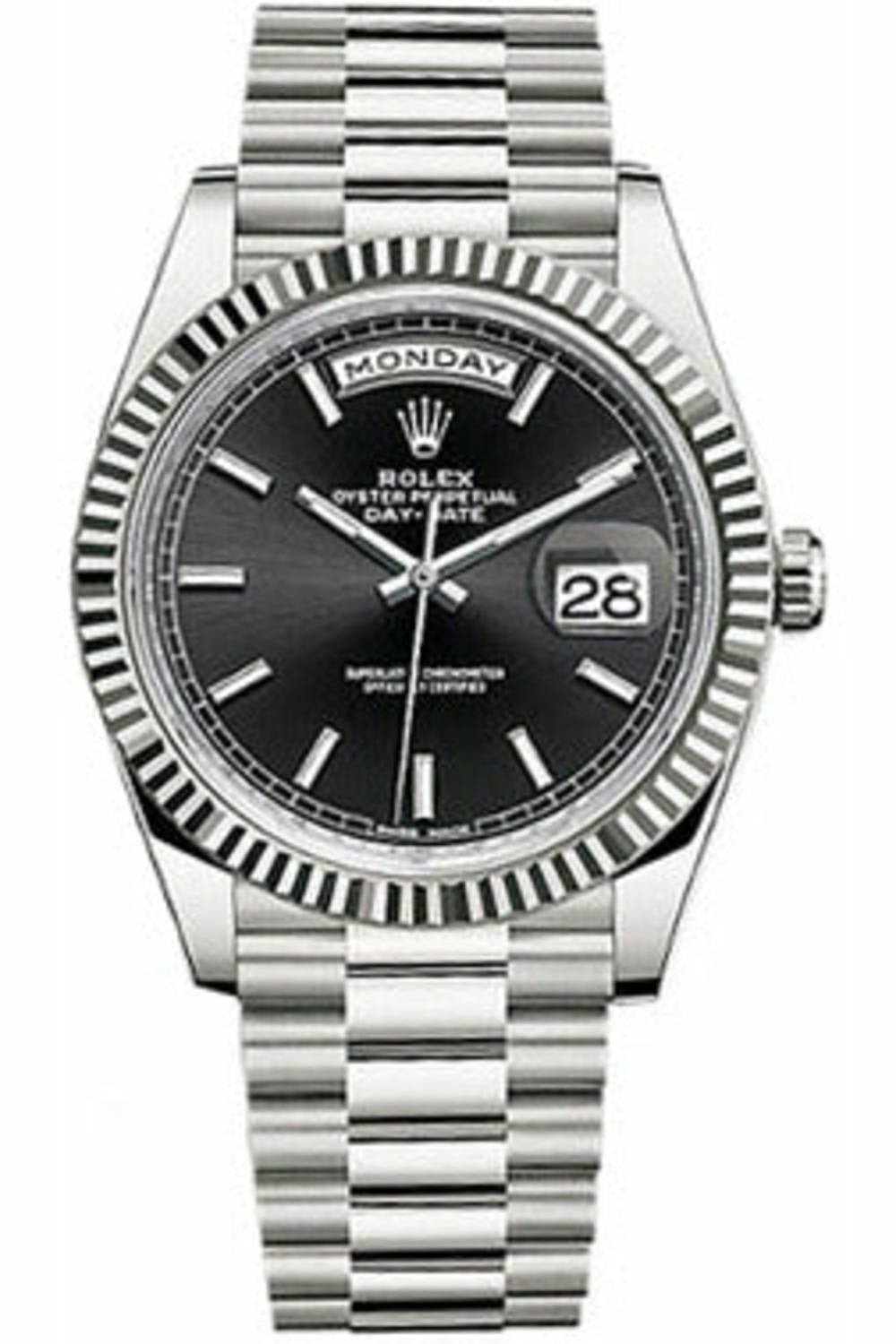 Rolex Day-Date Luxury Designer Watch - 40 White Gold 228239