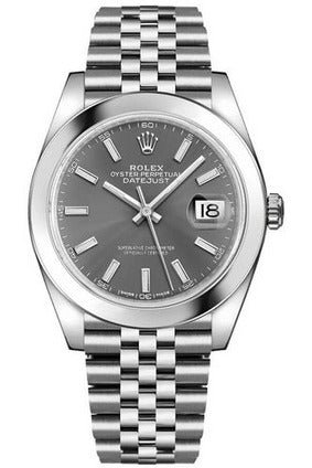 Rolex Datejust Luxury Designer Watch - Steel 41mm 1