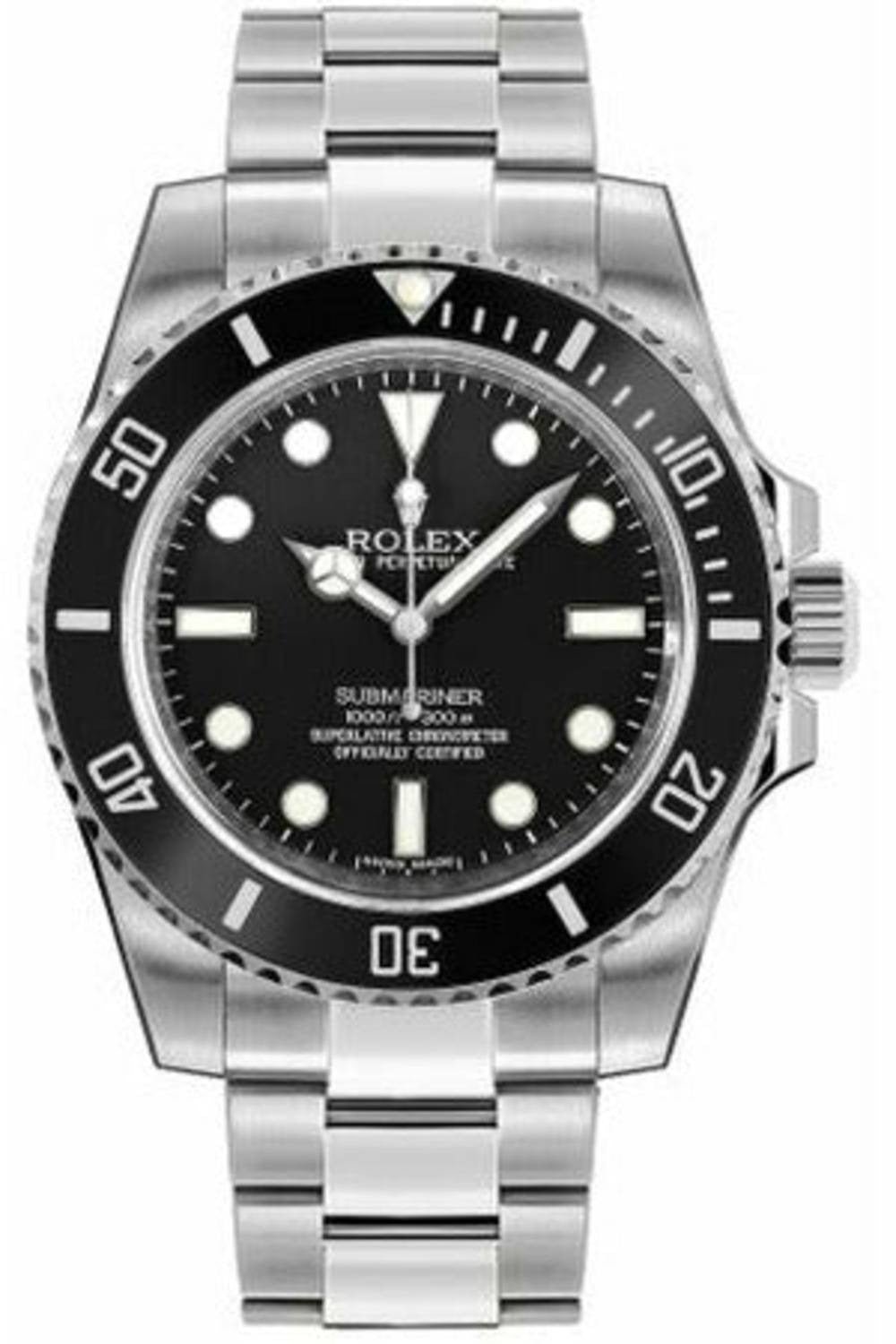 Rolex Submariner Black Dial Luxury Designer Watch