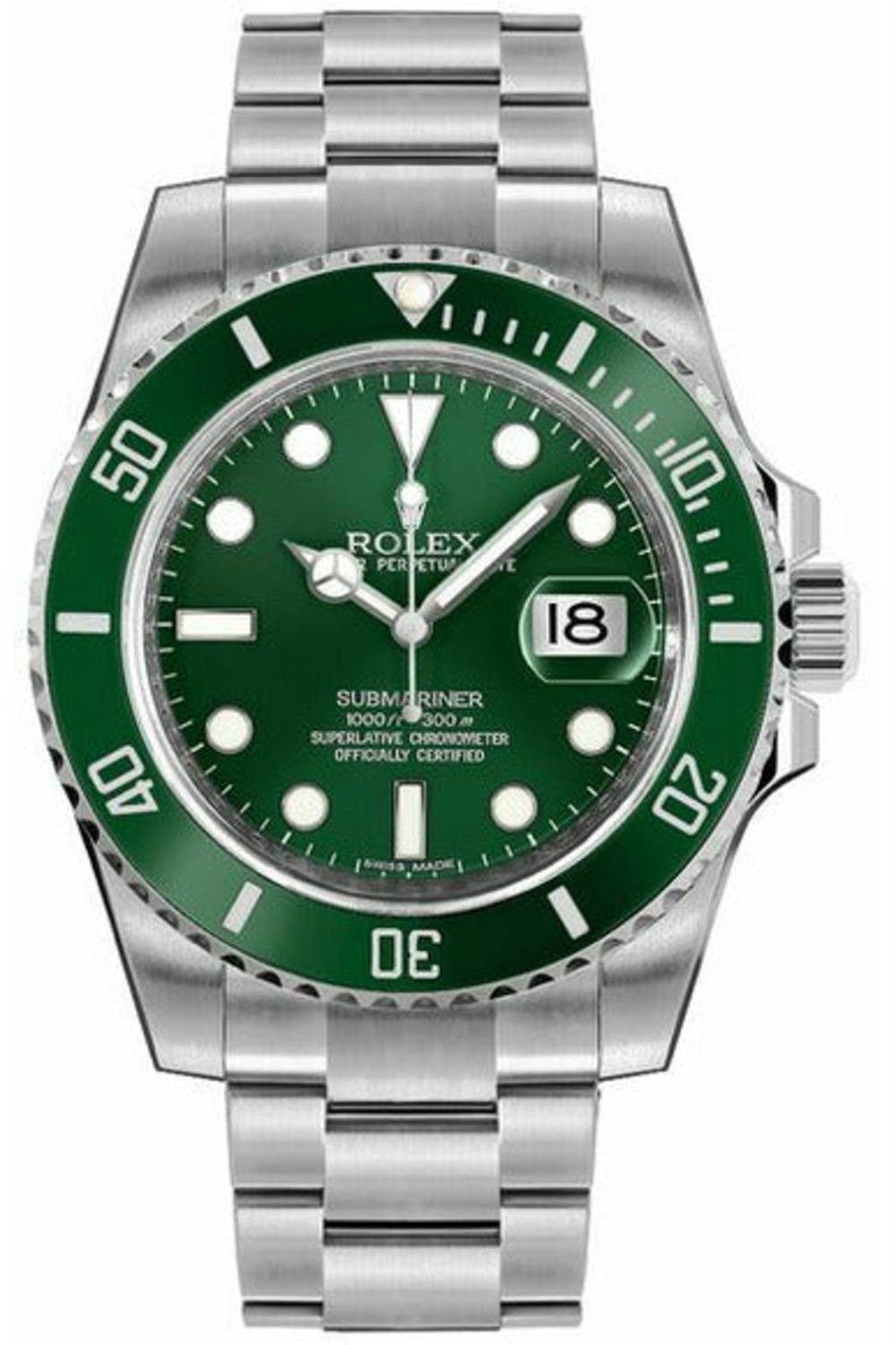 Rolex Submariner Green Dial Luxury Designer Watch