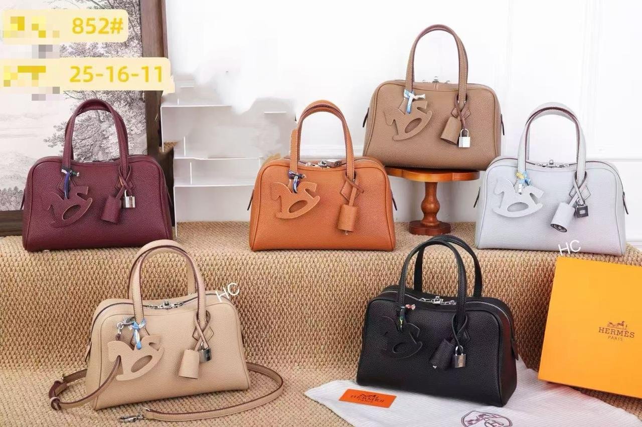 Deep Sienna 25cm Luxury Iconic Designer Bag - Image 4