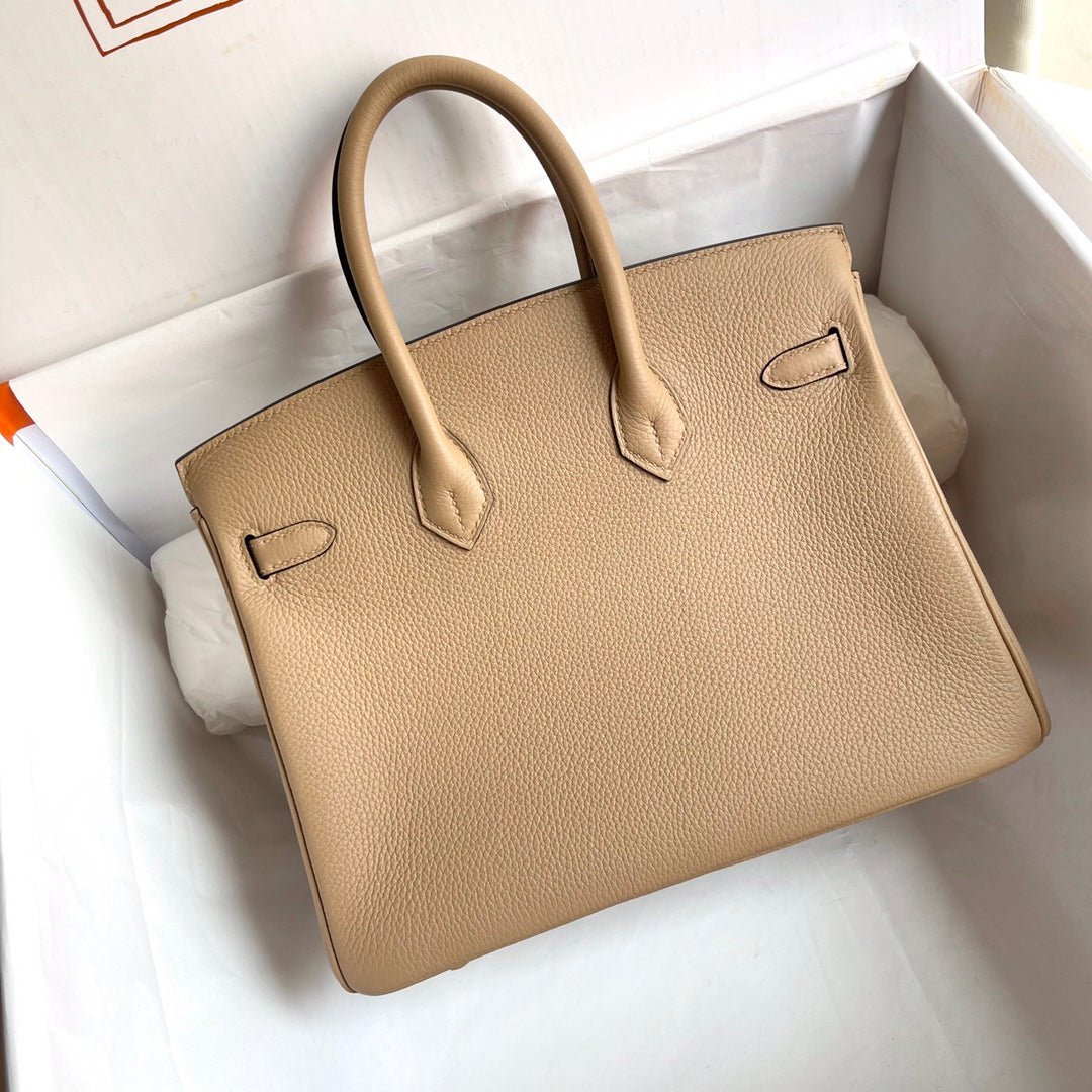 HM BIRKIN 25CM BEIGE TOGO LEATHER GOLD HARDWARE - Image 11