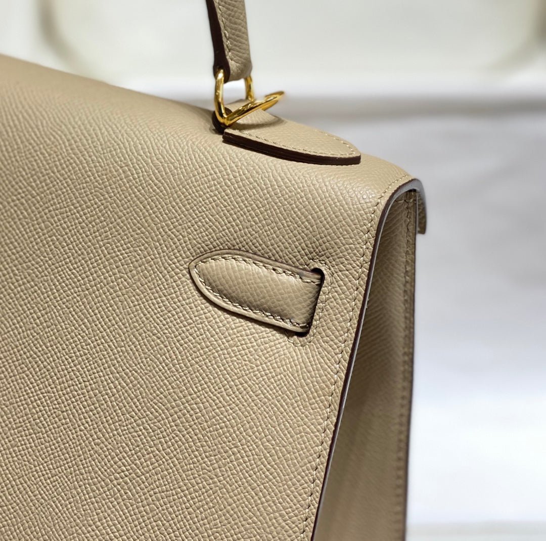 KELLY 28CM IN TRENCH EPSOM CALFSKIN GOLD HARDWARE - Image 5