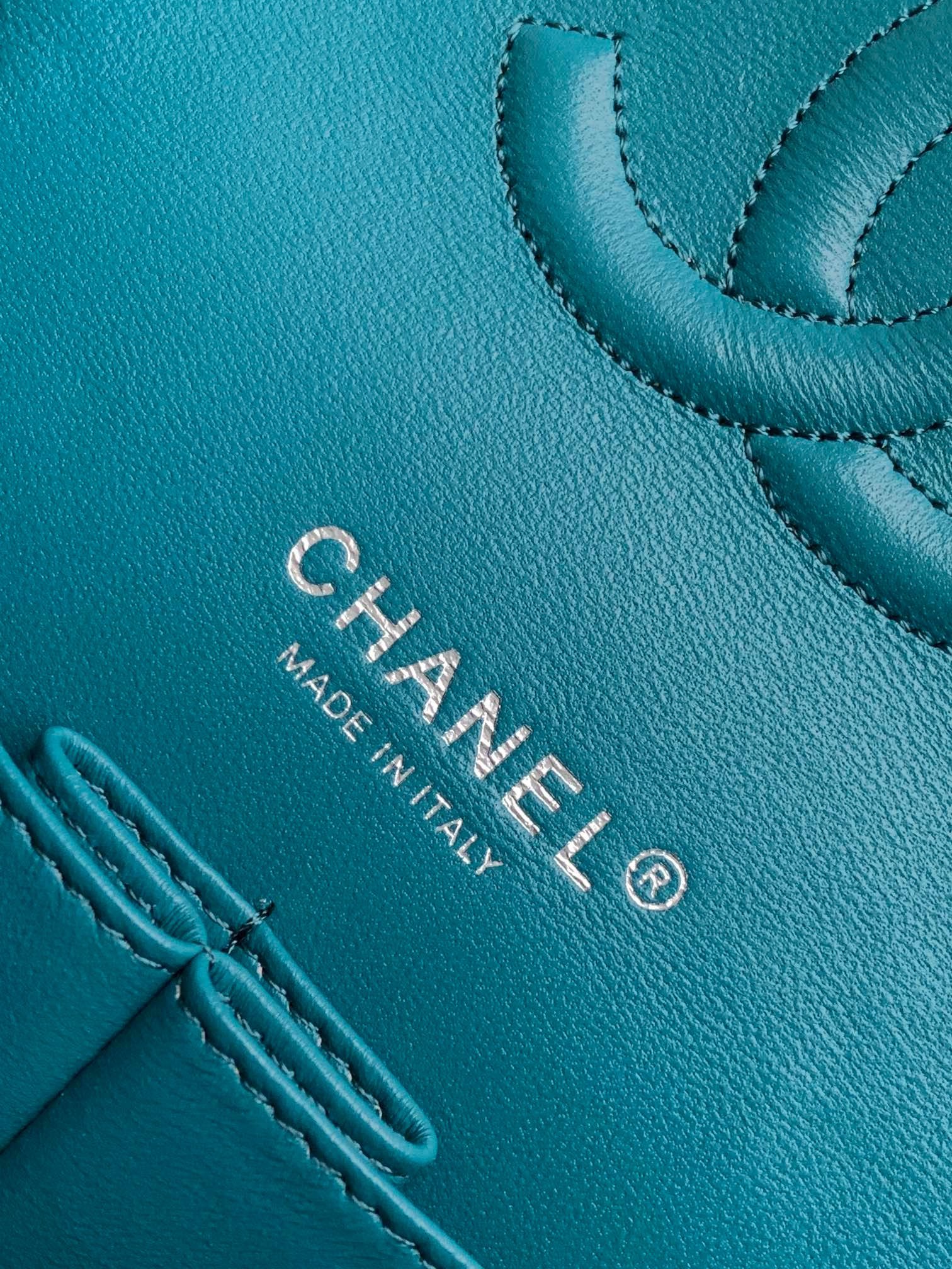 CC MEDIUM 25 CLASSIC BAG IN GREEN FOREST WOOL TWEED - Image 9