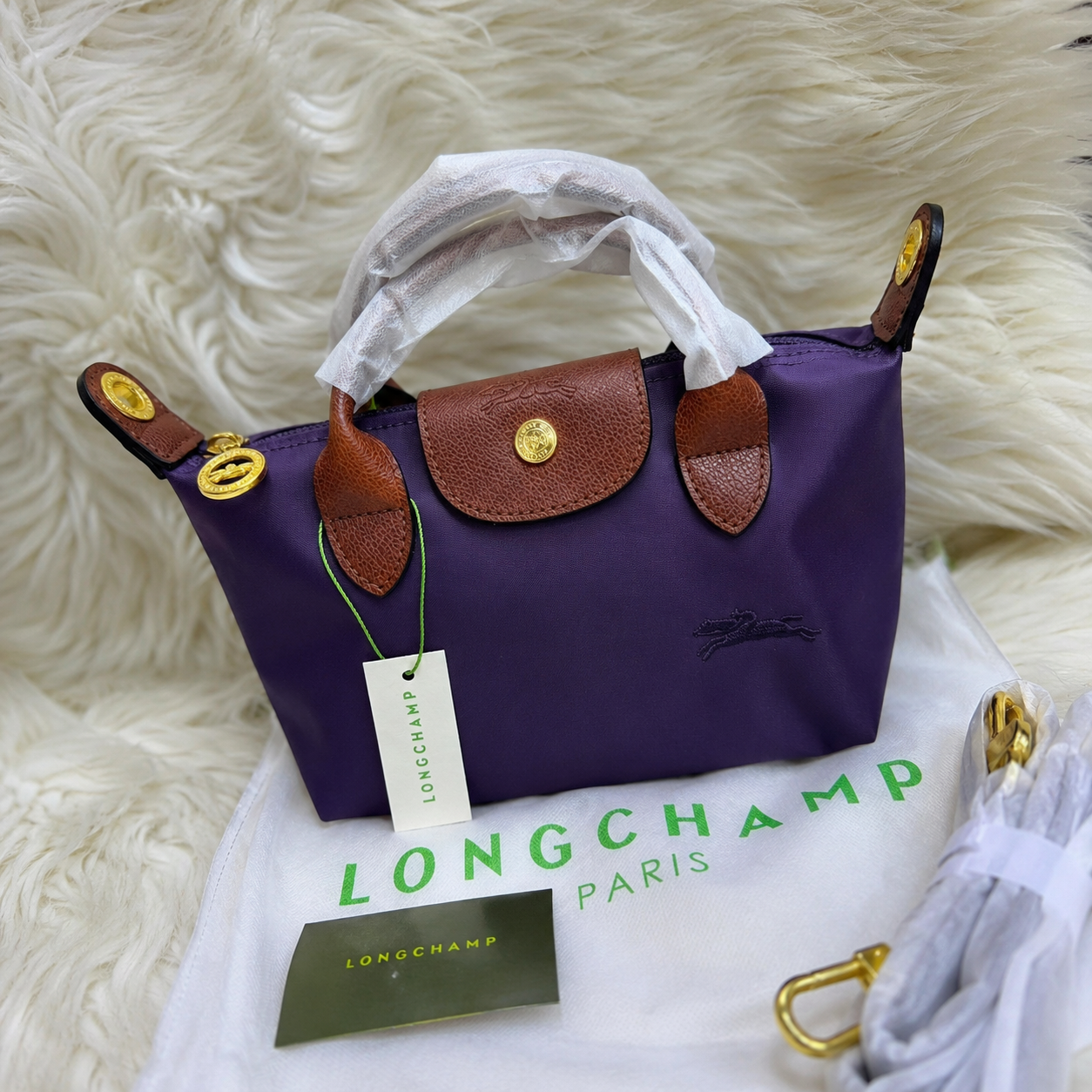 Amethyst Shadow 23cm Luxury Iconic Designer Bag