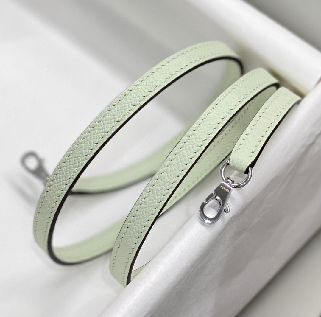 HM KELLY MINI 20 SEAFOAM EPSOM SILVER HARDWARE - Image 14