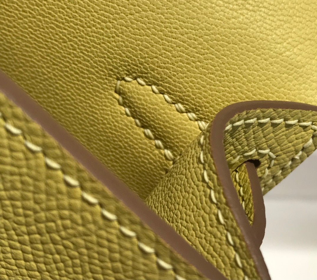 HM KELLY MINI 20 YELLOW EPSOM GOLD HARDWARE - Image 6