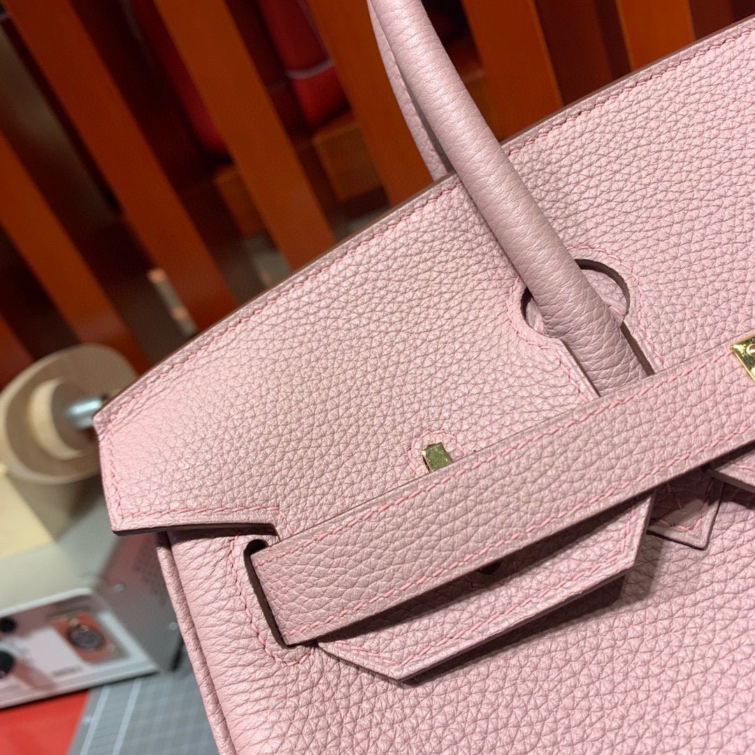 HM BIRKIN 30CM LIGHT PINK TOGO LEATHER GOLD HARDWARE - Image 4