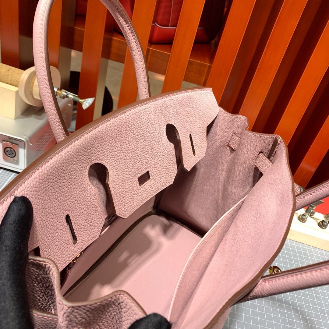HM BIRKIN 30CM LIGHT PINK TOGO LEATHER GOLD HARDWARE - Image 5