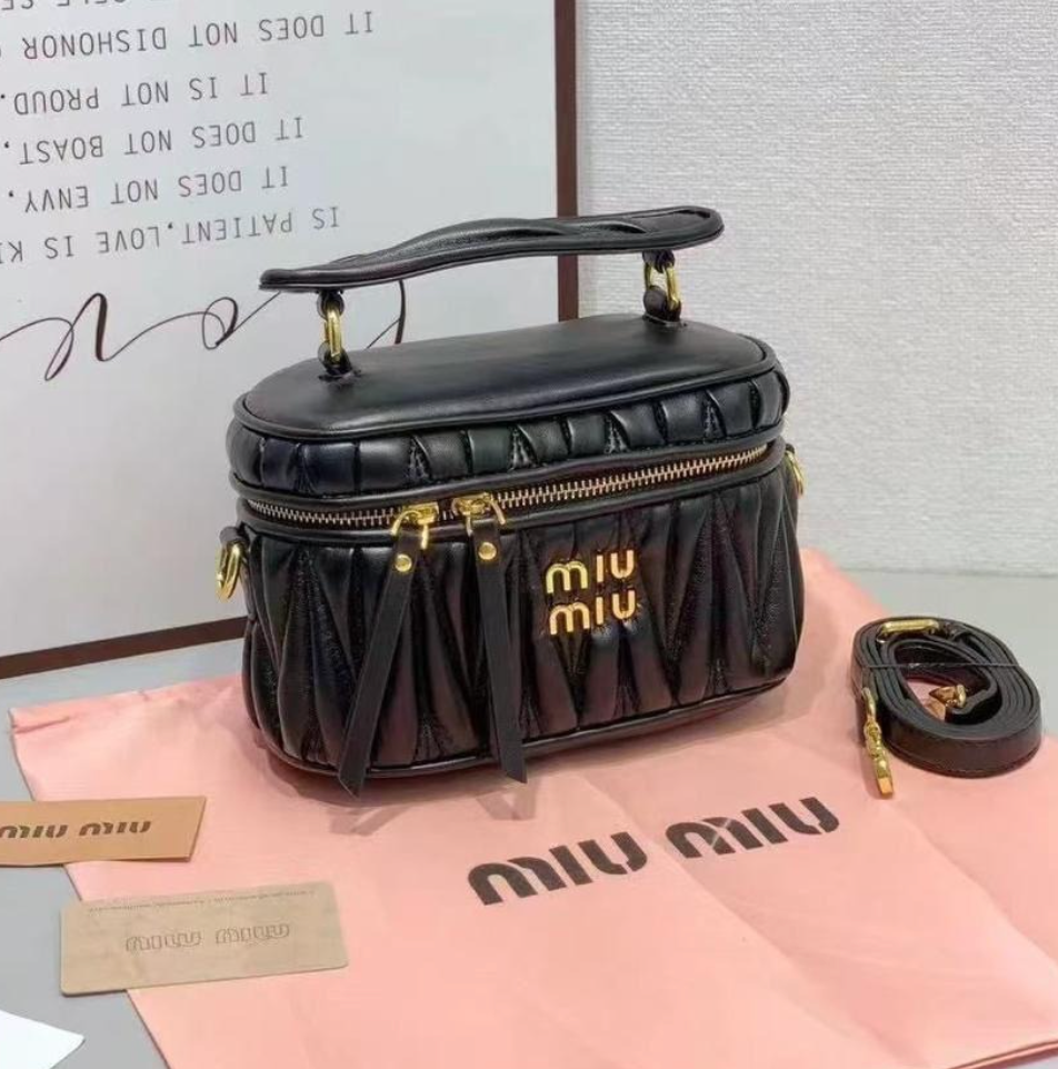 Midnight Black 20cm Luxury Iconic Designer Bag