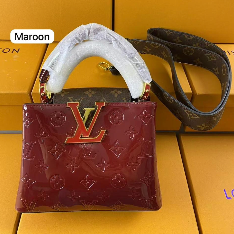 Deep Merlot 21 cm Luxury Iconic Designer Bag