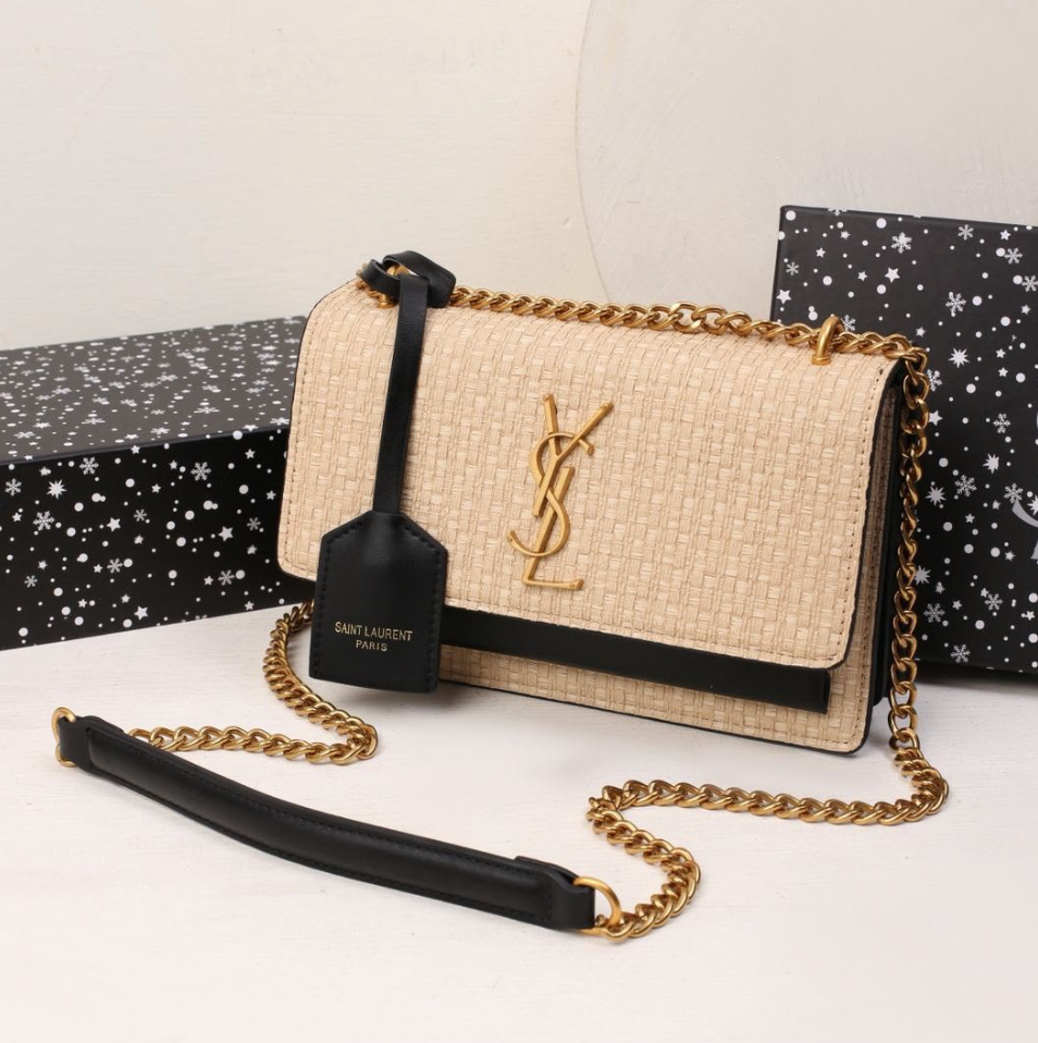 Sandstone Noir 22cm Luxury Iconic Designer Bag