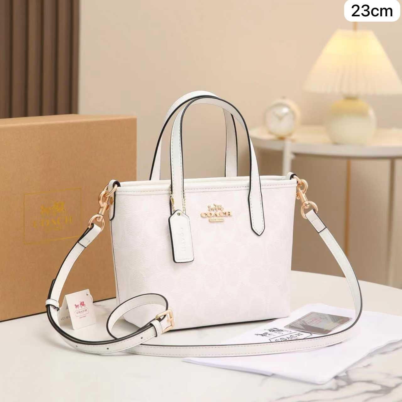 Ivory White 23cm Luxury Iconic Designer Bag