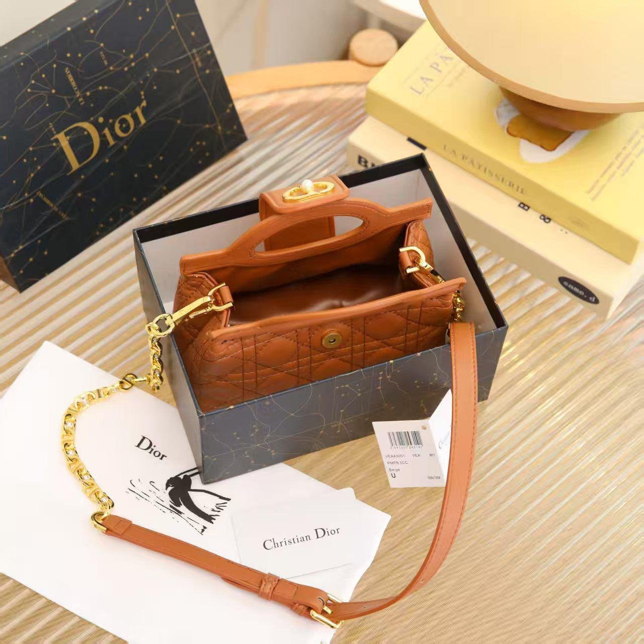 Honey Nude 19cm Luxury Iconic Designer Bag - Image 3