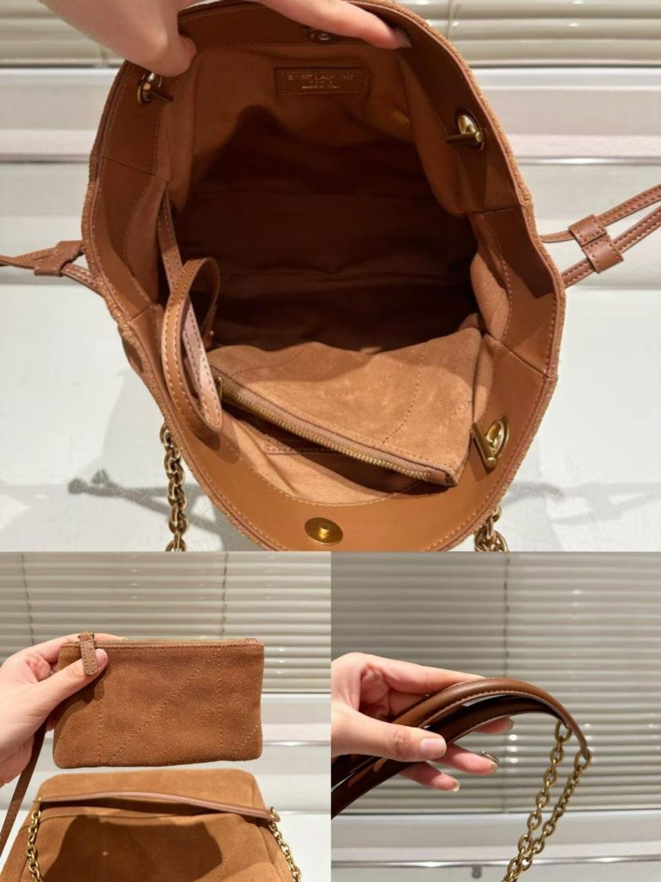 Burnished Amber 25cm Luxury Iconic Designer Bag - Image 3