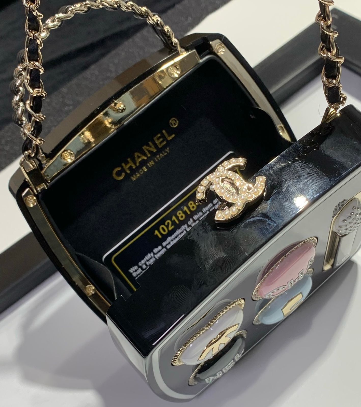 Cloudline Blue Collector’s Piece Luxury Iconic Designer Bag - Image 8