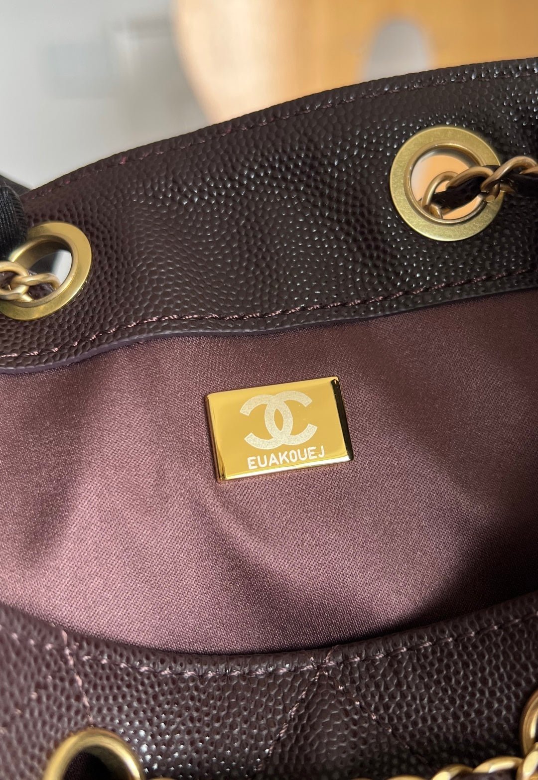 CHANEL 25S HOBO BAG 40 IN DARK EARTH BROWN CAVIAR WITH GOLD HARDWARE - Image 24