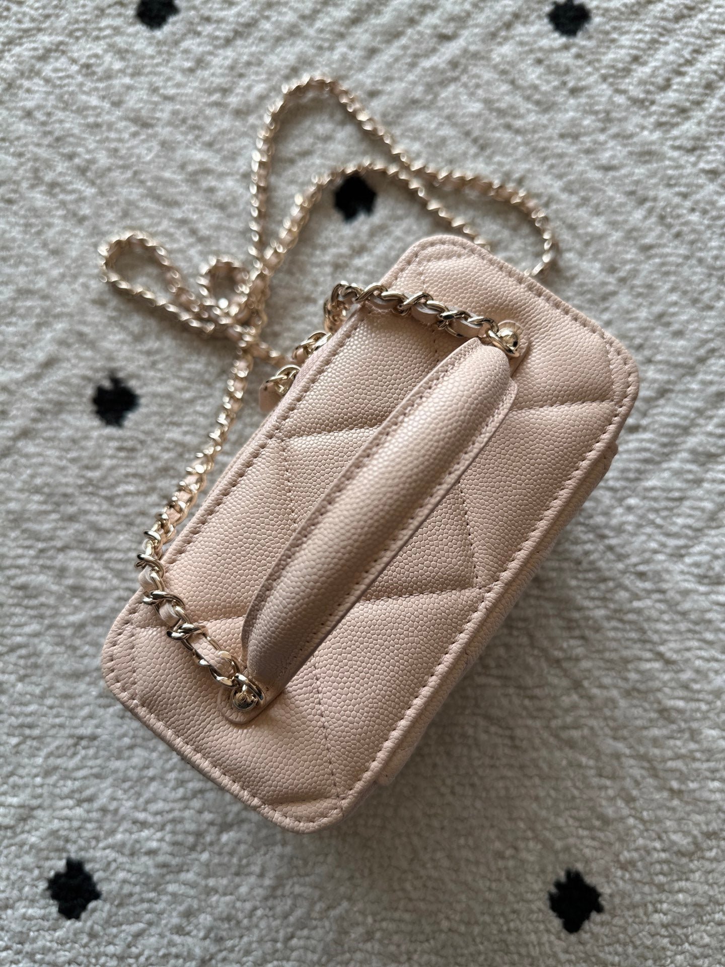 CHANEL 25S VANITY BAG 17 IN LIGHT PINK CAVIAR LEATHER - Image 2