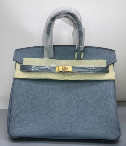 Hermes baby blue bag 25cm gold hardware