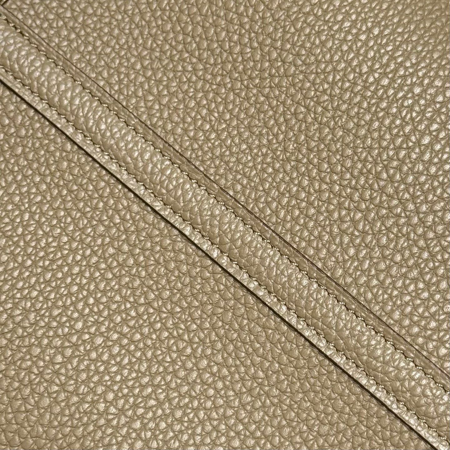 HERMES 25S PICOTIN LOCK 22 IN TAN BROWN CALFSKIN GOLD HARDWARE - Image 18