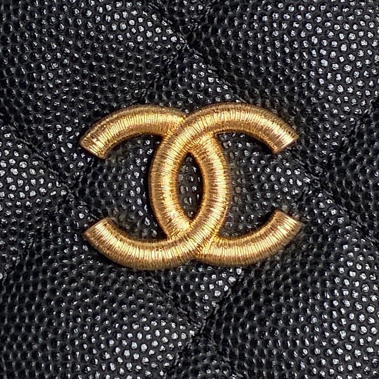 CHANEL 25S HOBO BAG 22 IN BLACK CAVIAR LEATHER - Image 3