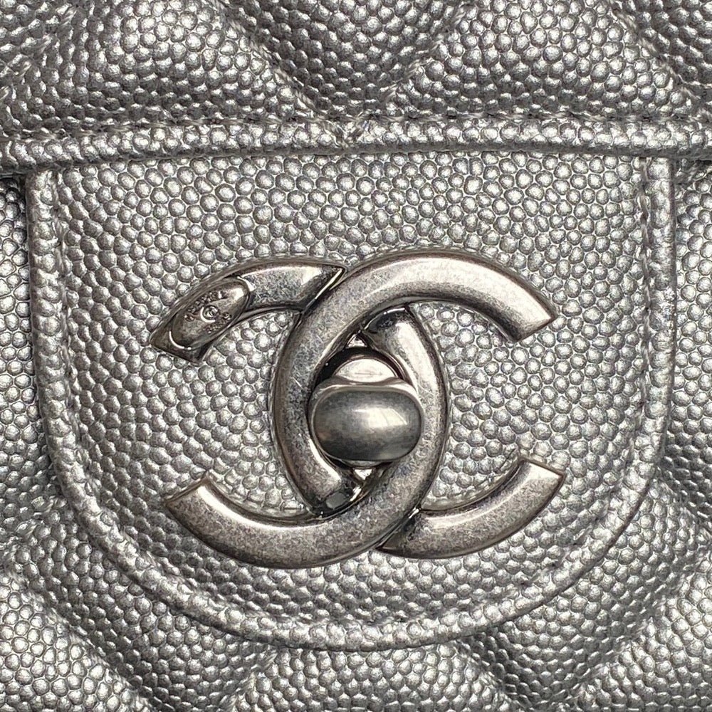 CHANEL 25S MINI FLAP BAG 18 IN DARK GRAY CALFSKIN - Image 3