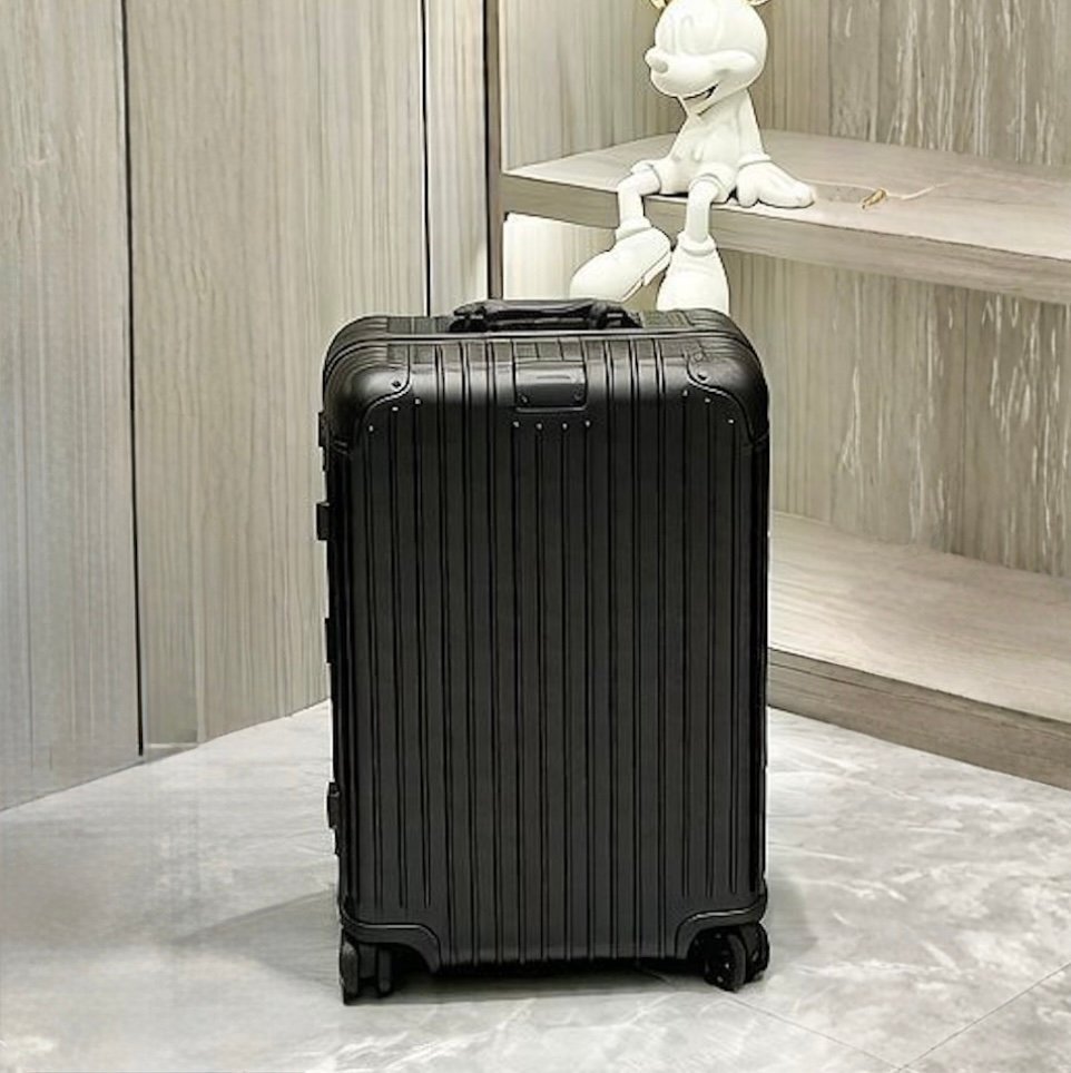 Medium Phantom Black Luxury Iconic Designer Suitcase