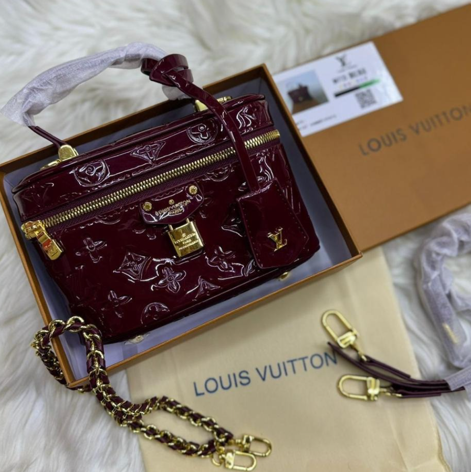 Dark Scarlet 18cm Luxury Iconic Designer Bag