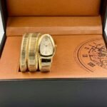 Bvlgari Watch,  Serpenti Yellow Gold Double