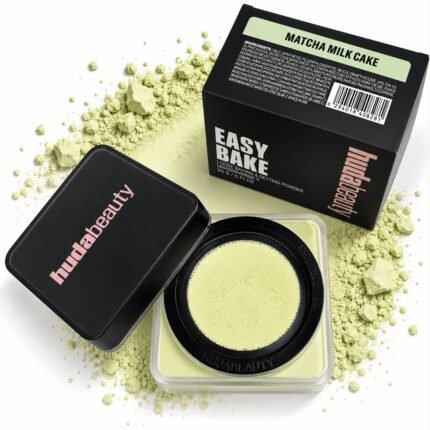 Huda Beauty Easy Bake Loose Baking & Setting Powder | Matcha Milk Cake
