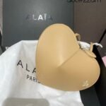 Alaïa 368 Crossbody Bag – Camel Tan, 22 cm