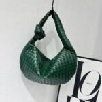 Bottega Veneta 9910 Hobo Bag – Dark Green, 45 cm