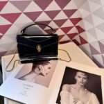 Bvlgari 5029 Top Handle Bag – Black, 20 cm